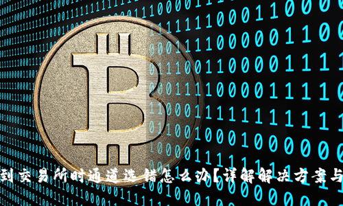 TP钱包转到交易所时通道选错怎么办?详解解决方案与预防措施