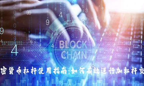 加密货币杠杆使用指南:如何有效进行加杠杆交易
